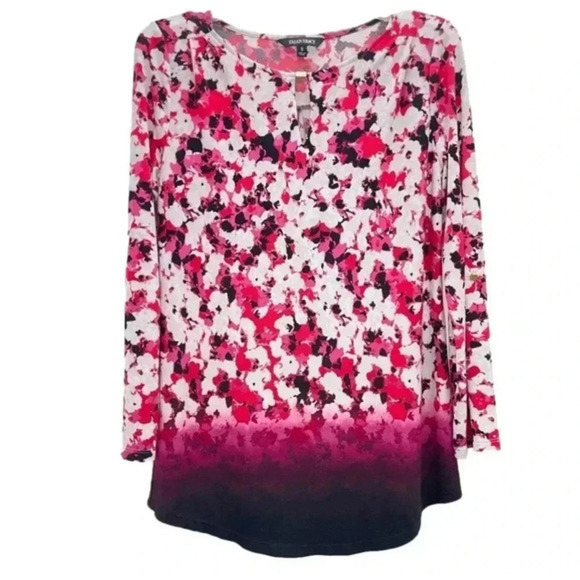 Ellen Tracy Keyhole Top - Picture 5 of 7